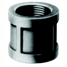 COUPLING MI 150# BLK 1/4 TAPER THREAD - Coupling - Malleable